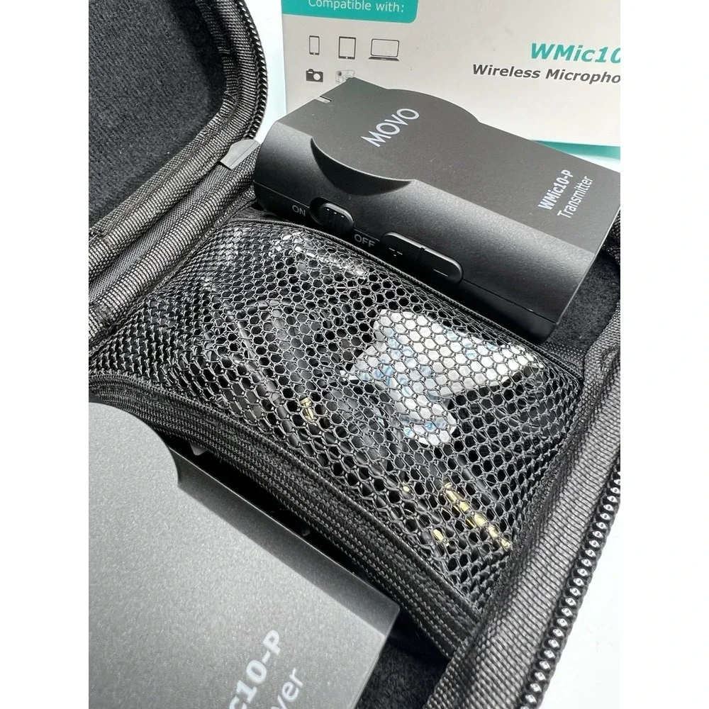 Movo WMic10-P Wireless Microphone‎ Kit